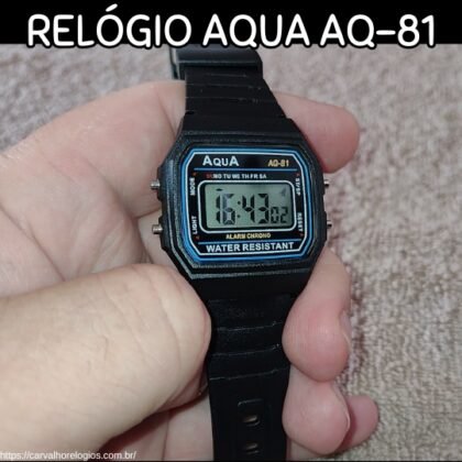 Descubra a combinação perfeita de estilo vintage e funcionalidade moderna com o relógio Aqua AQ-81, ideal para quem valoriza durabilidade e design clássico Descubra a combinação perfeita de estilo vintage e funcionalidade moderna com o relógio Aqua AQ-81, ideal para quem valoriza durabilidade e design clássico