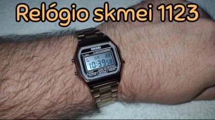 O Skmei 1123 oferece praticidade e resistência, com funções essenciais como alarme e cronômetro, sendo perfeito para uso esportivo diário. O Skmei 1123 oferece praticidade e resistência, com funções essenciais como alarme e cronômetro, sendo perfeito para uso esportivo diário.