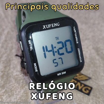 Qualidades do relógio Xufeng