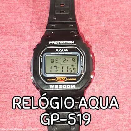 Relógio aqua gp-519 Relógio aqua gp-519